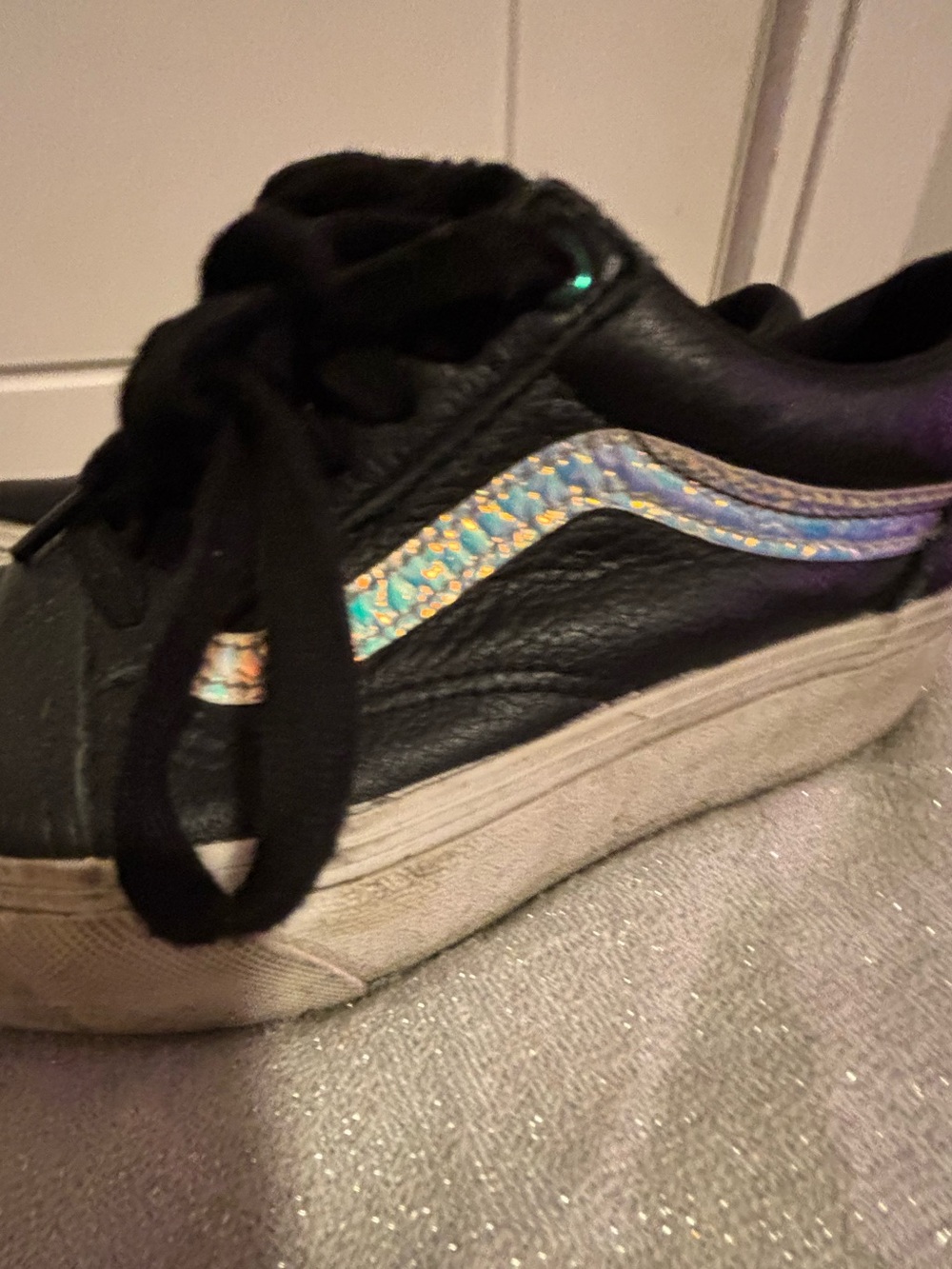 🔮Vans🔮HOLO Sidestripe Old Skool Platform Shoes - Picture 6 of 6